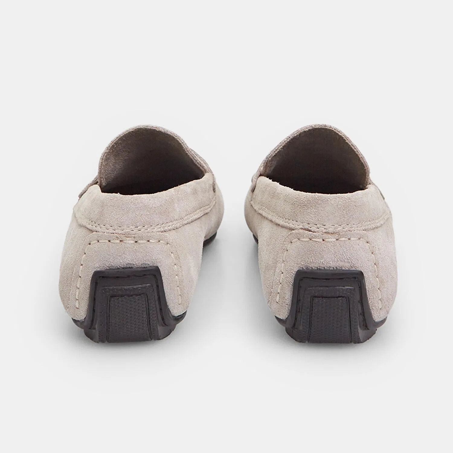 Мужские замшевые мокасины Bata: летние, удобные, элегантные, повседневные, уникальные, Gray — фото 4