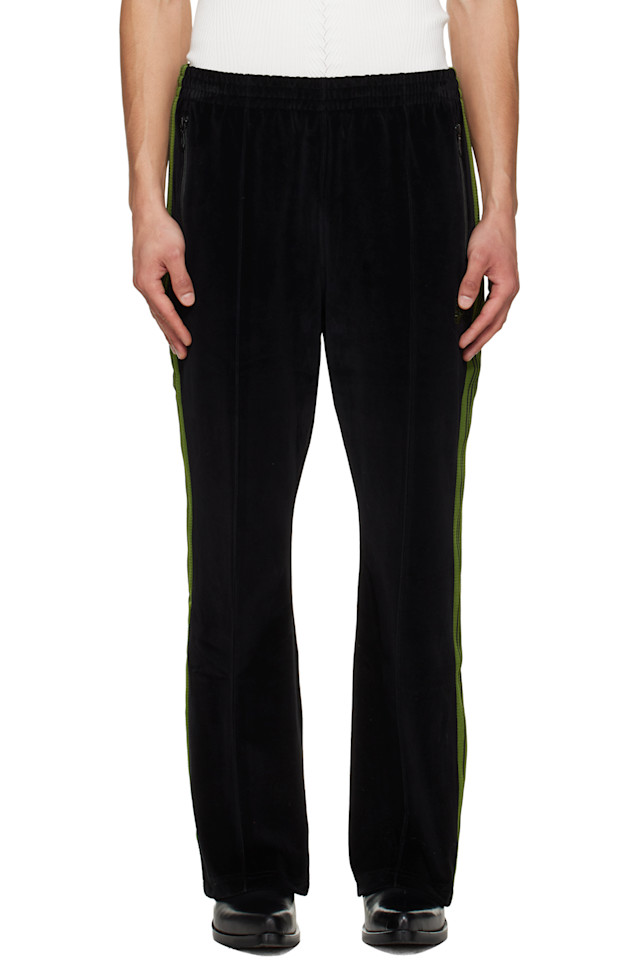 

Спортивные брюки с расклешенными штанинами Needles, черный