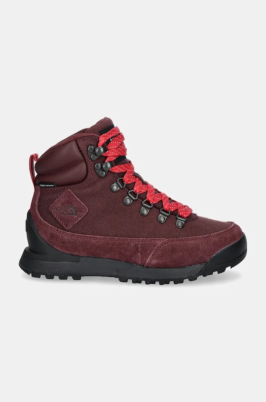 Женские зимние ботинки The North Face Back-To-Berkeley IV водонепроницаемые, бордовый — фото 2