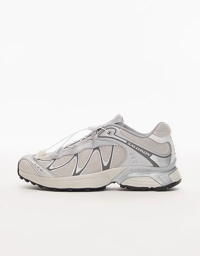 Кроссовки Salomon XT-Whisper в серебристом цвете и цвете лунного камня — фото 2