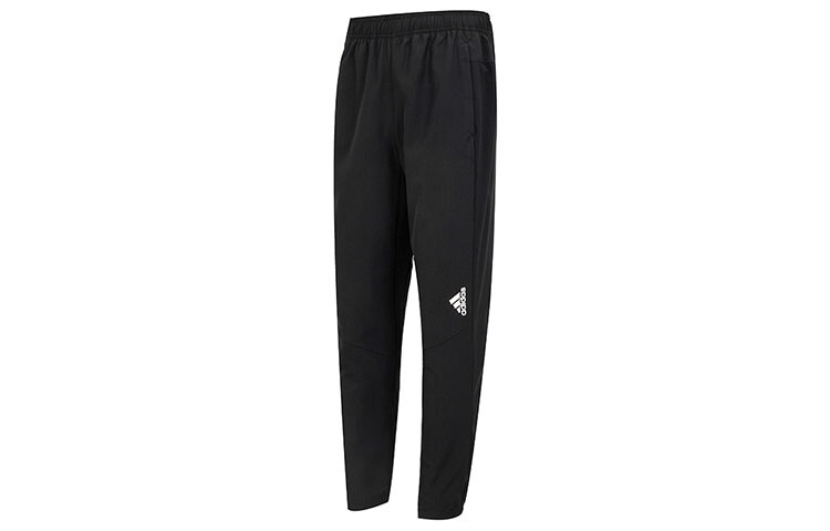 

Трикотажные спортивные штаны мужские черные Adidas, черный