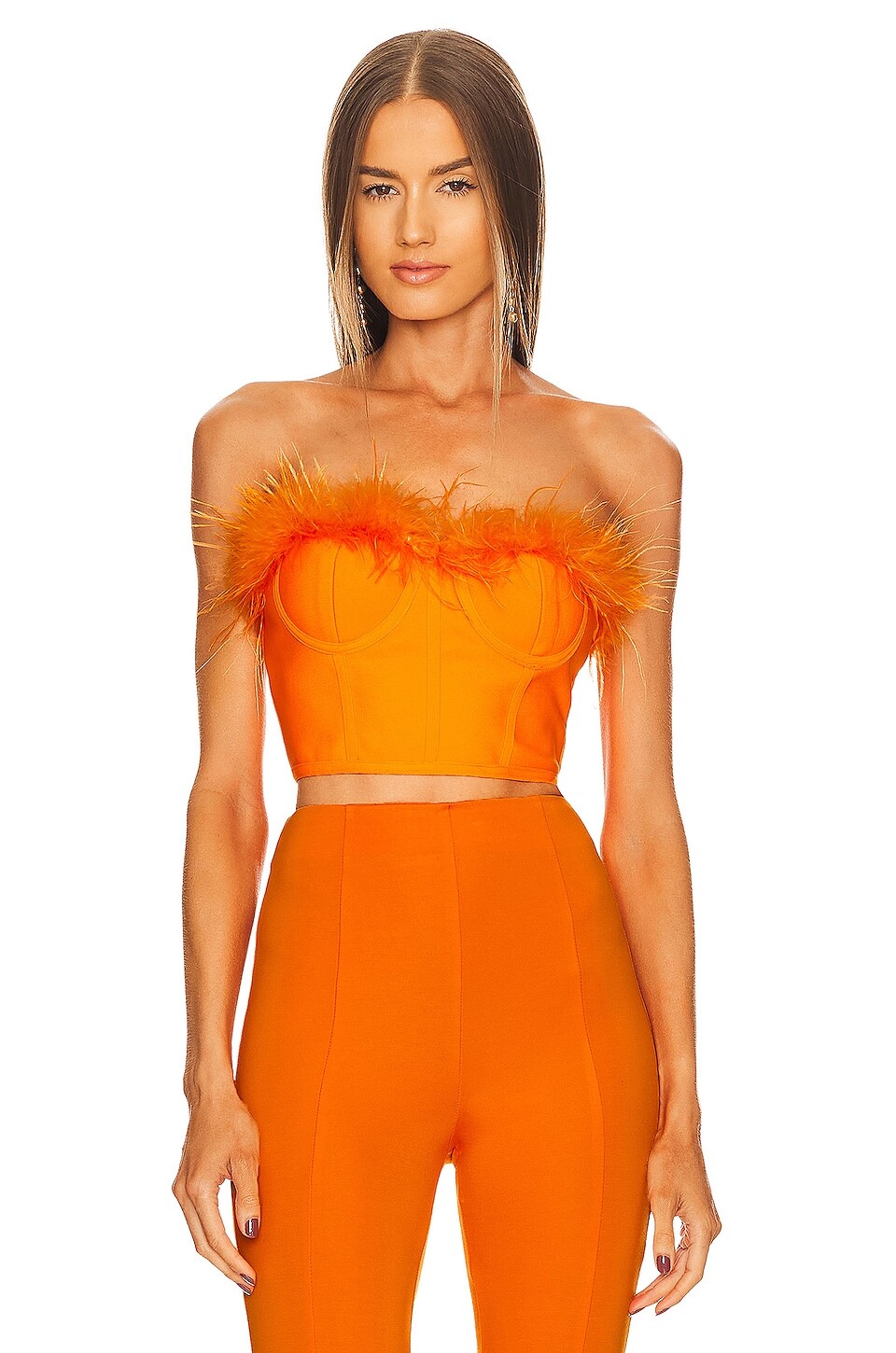 

Топ superdown Ramona Bustier, цвет Tangerine