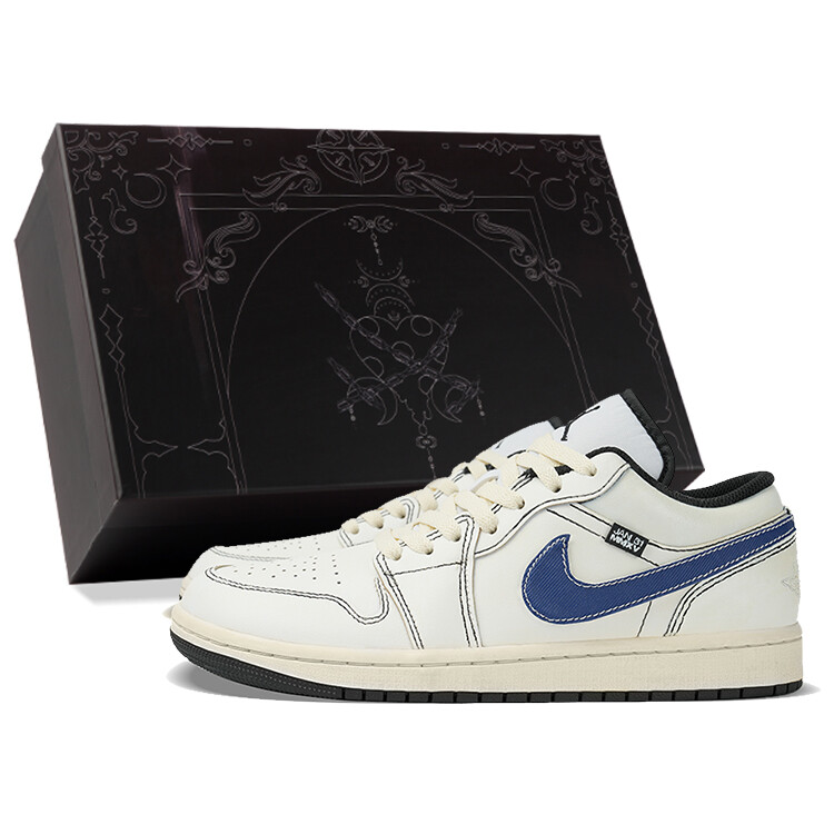 

Баскетбольные кроссовки Air 1 Vintage Men Low-Touch Blue/White Jordan