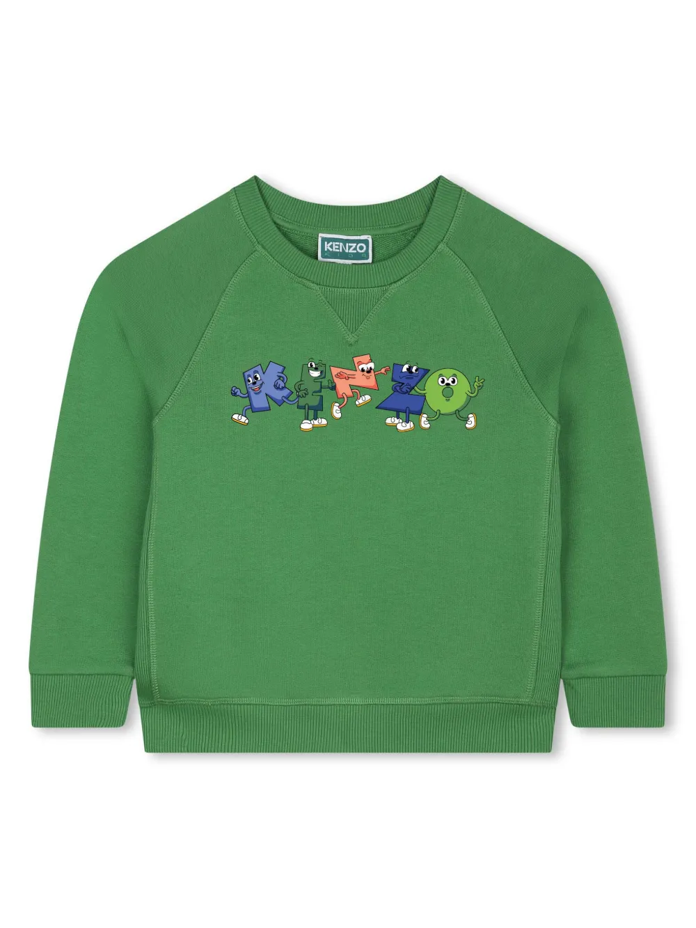 

Толстовка с логотипом Kenzo Kids, зеленый