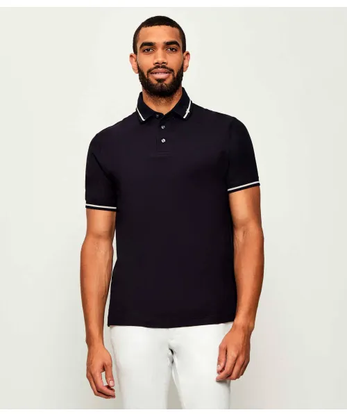 

Футболка поло Regular fit Emporio Armani, синий