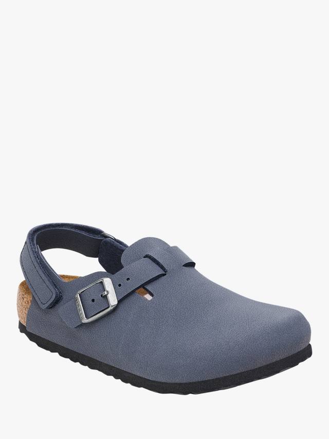 Детские клоги Tokio из нубука Birkenstock, Navy — фото 2