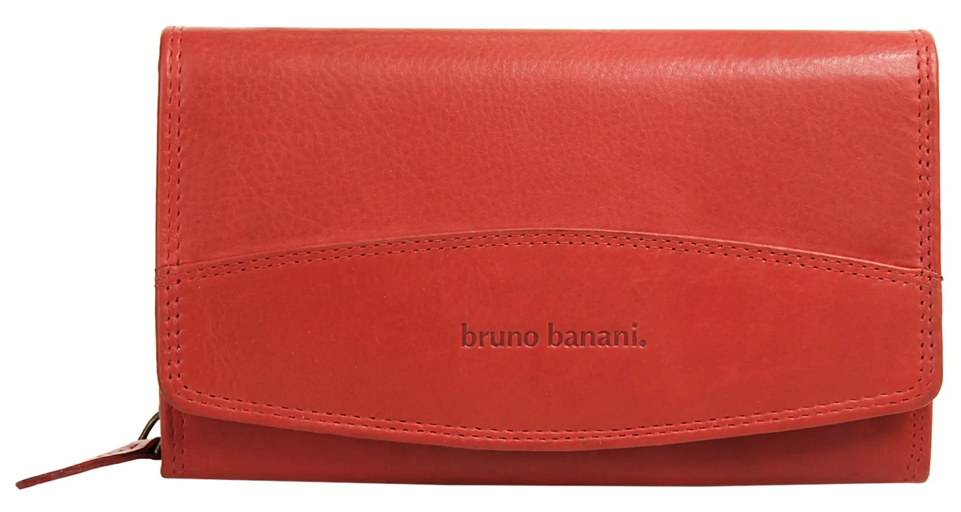 

Кошелек Bruno Banani, натуральная кожа, красный