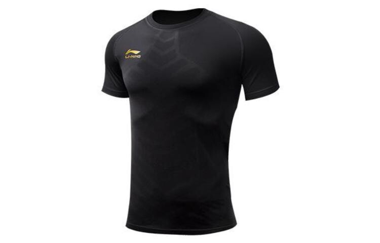 

Футболка мужская черная Lining, черный