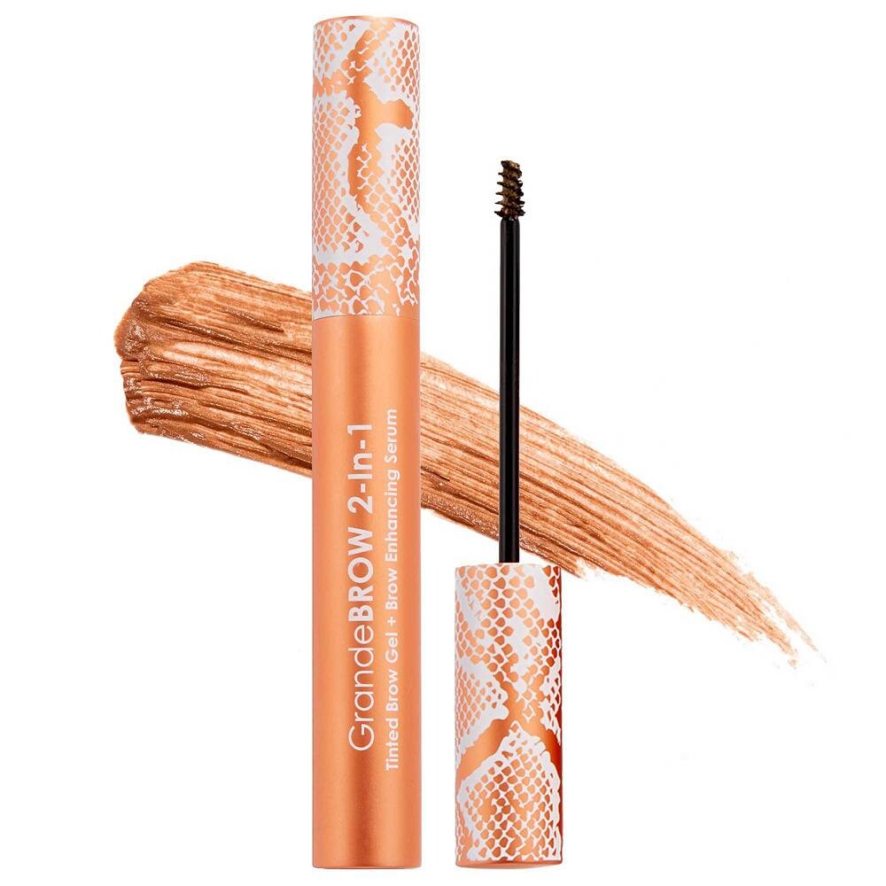 

Grande Cosmetics GrandeBROW 2-в-1 тонирующий гель для бровей + сыворотка для улучшения бровей, цвет Light