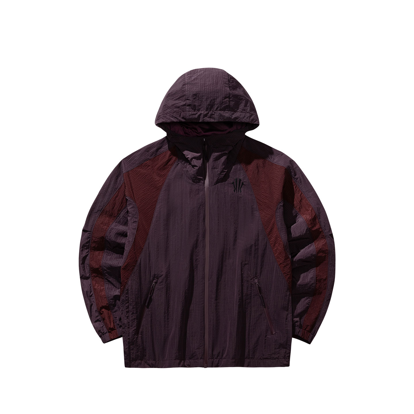 

Anta Куртка унисекс, малиново-розово-коричневые, 2 с капюшоном, утепленные, другие