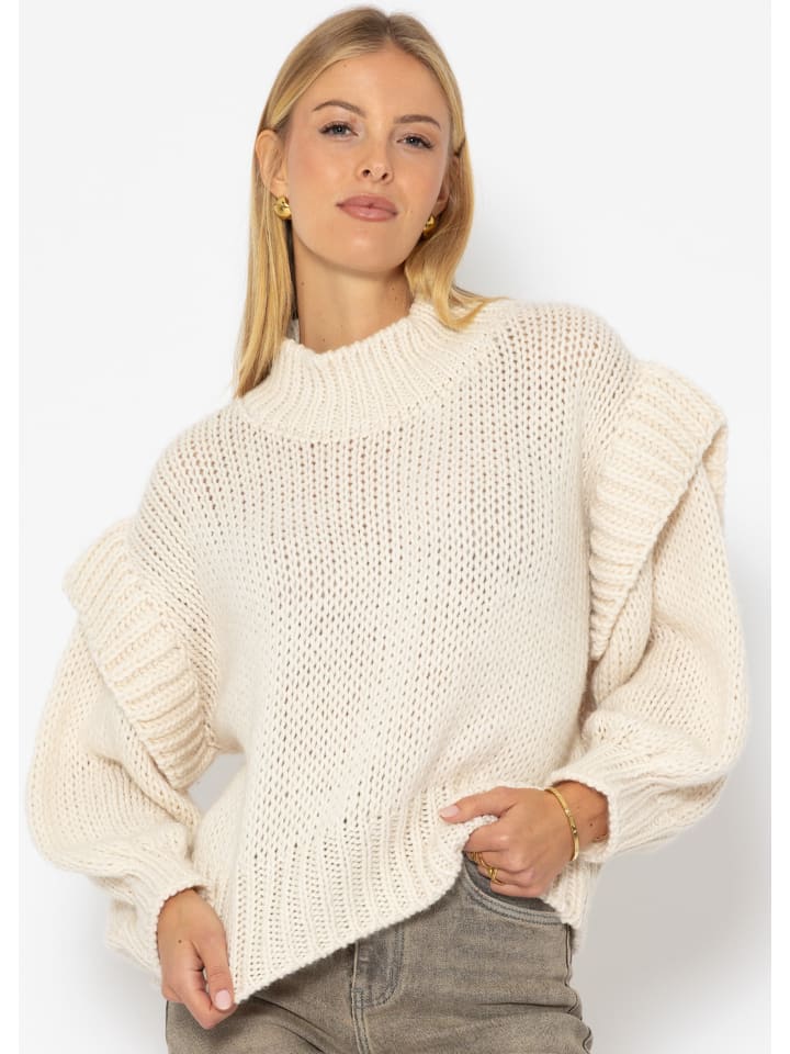 

Пуловер SASSYCLASSY Oversize Pullover, белый
