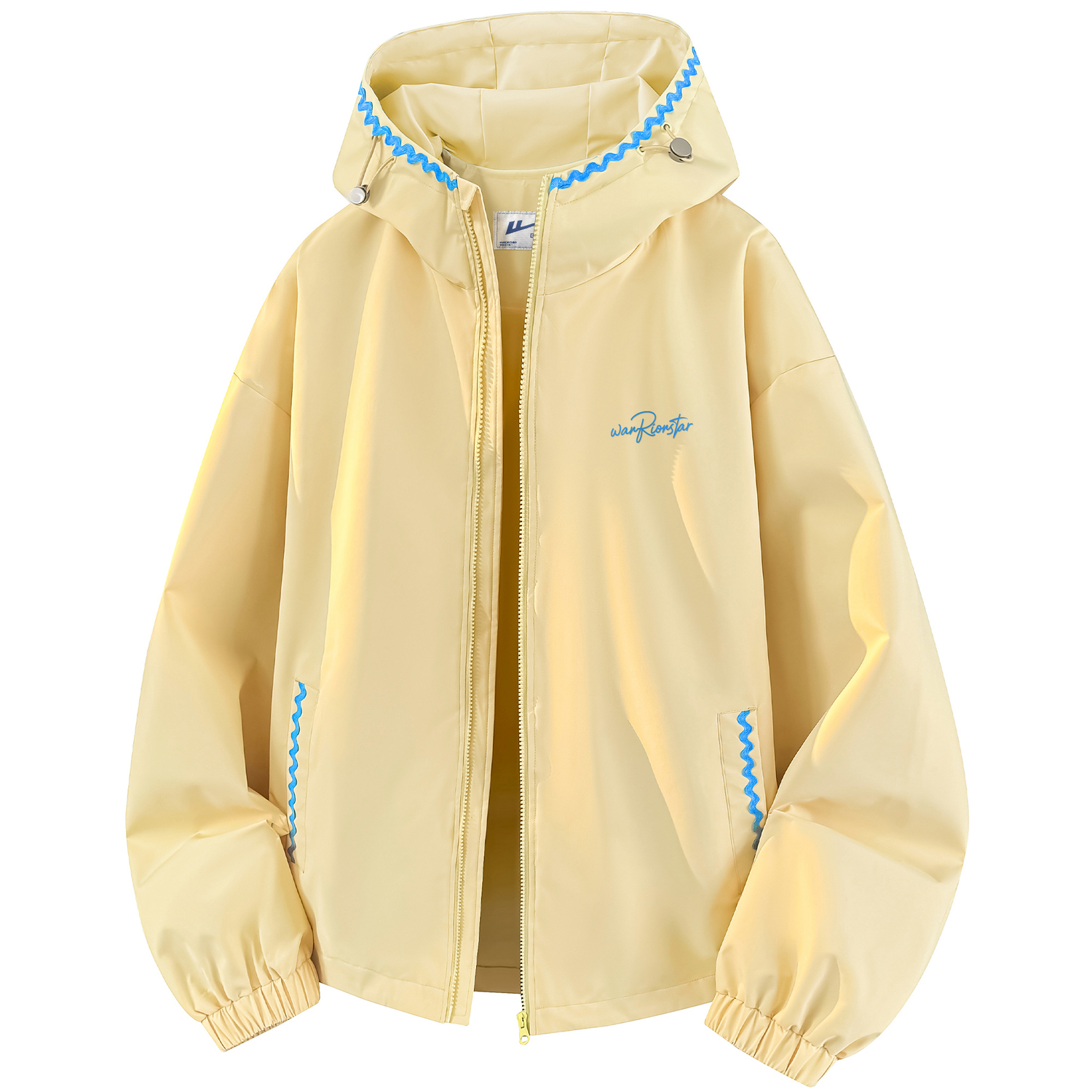 

Куртка Unisex Hooded Moderate WARRIOR, светло-желтый