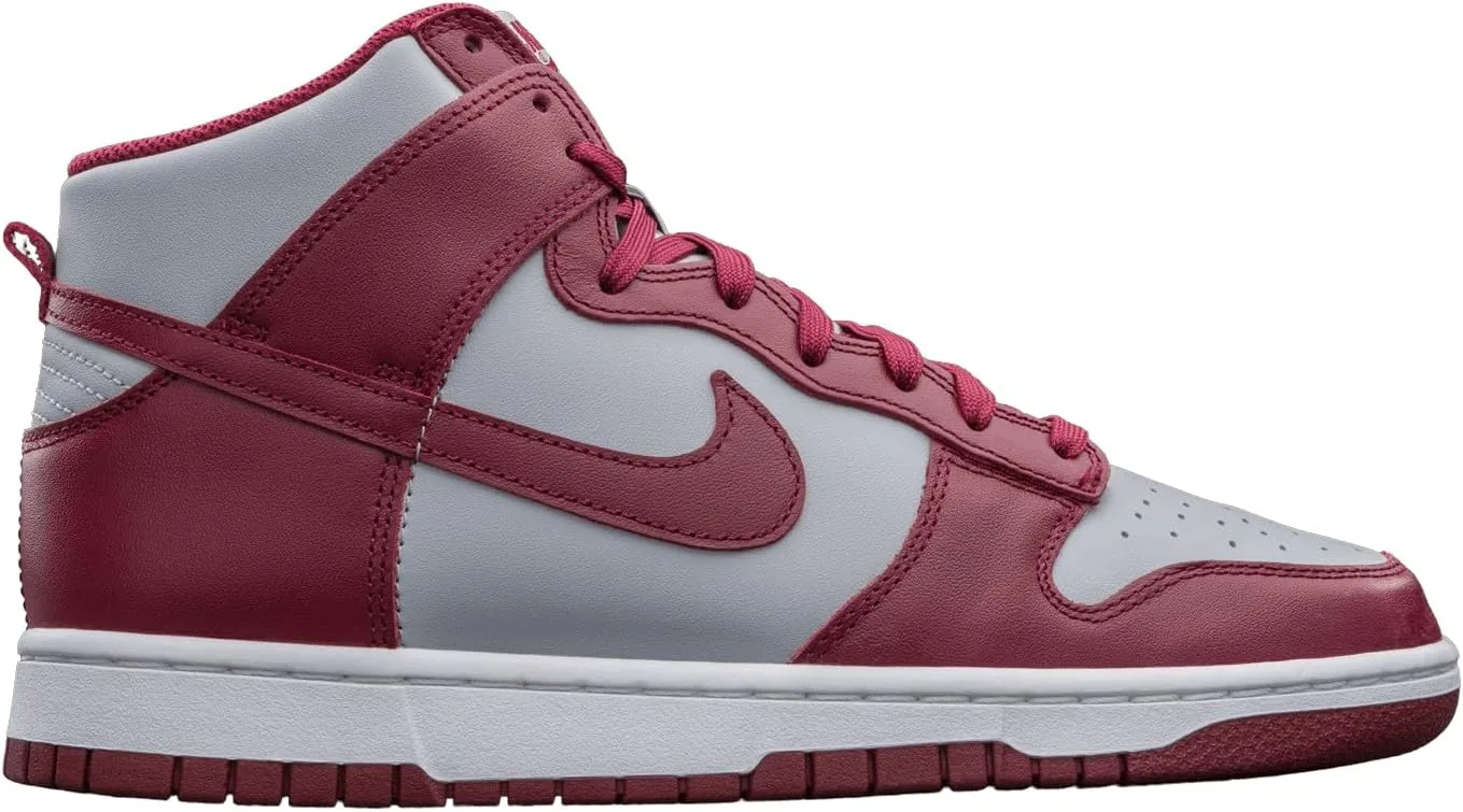 Мужские баскетбольные кроссовки Nike Dunk Hi Retro, красный