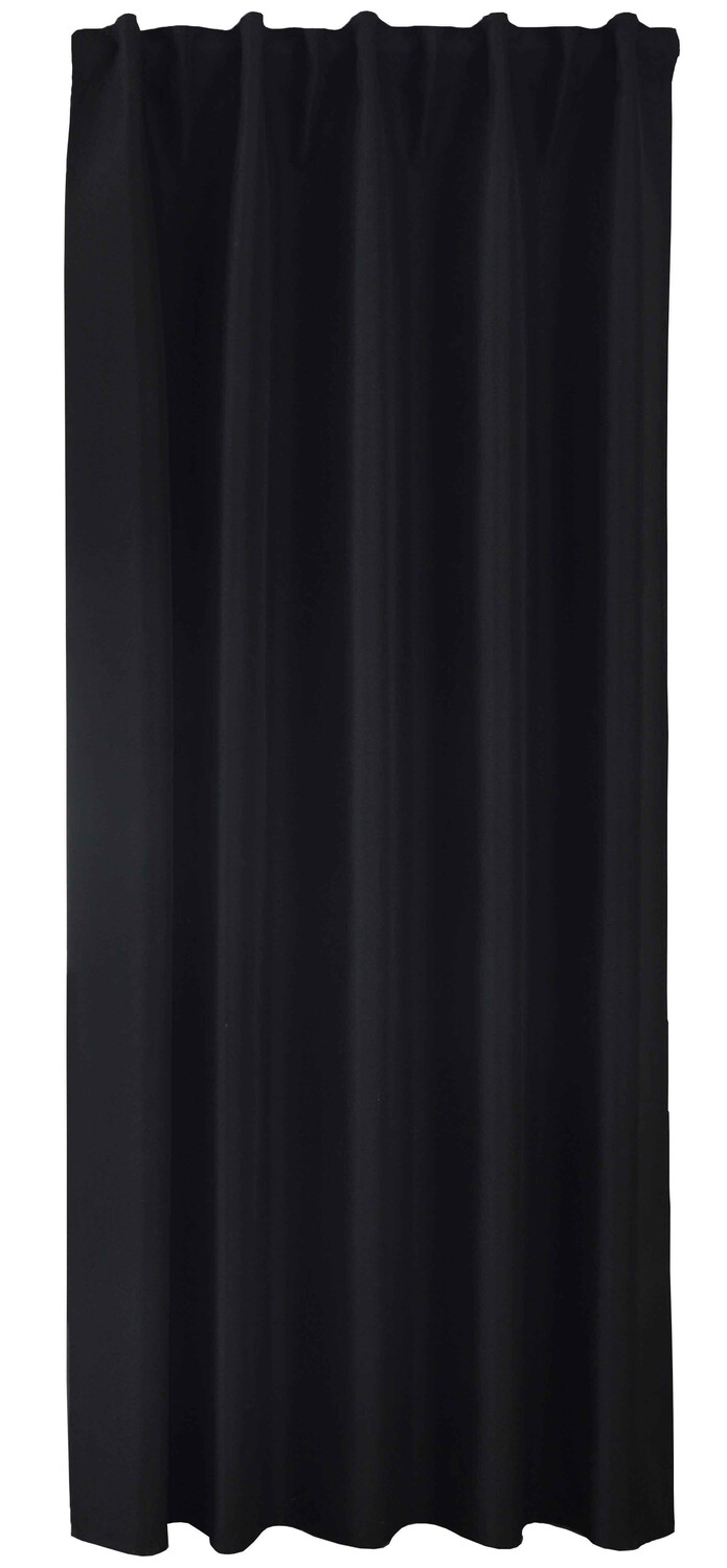 

Шторы curtain boston dark вxш Gardinenbox, черный