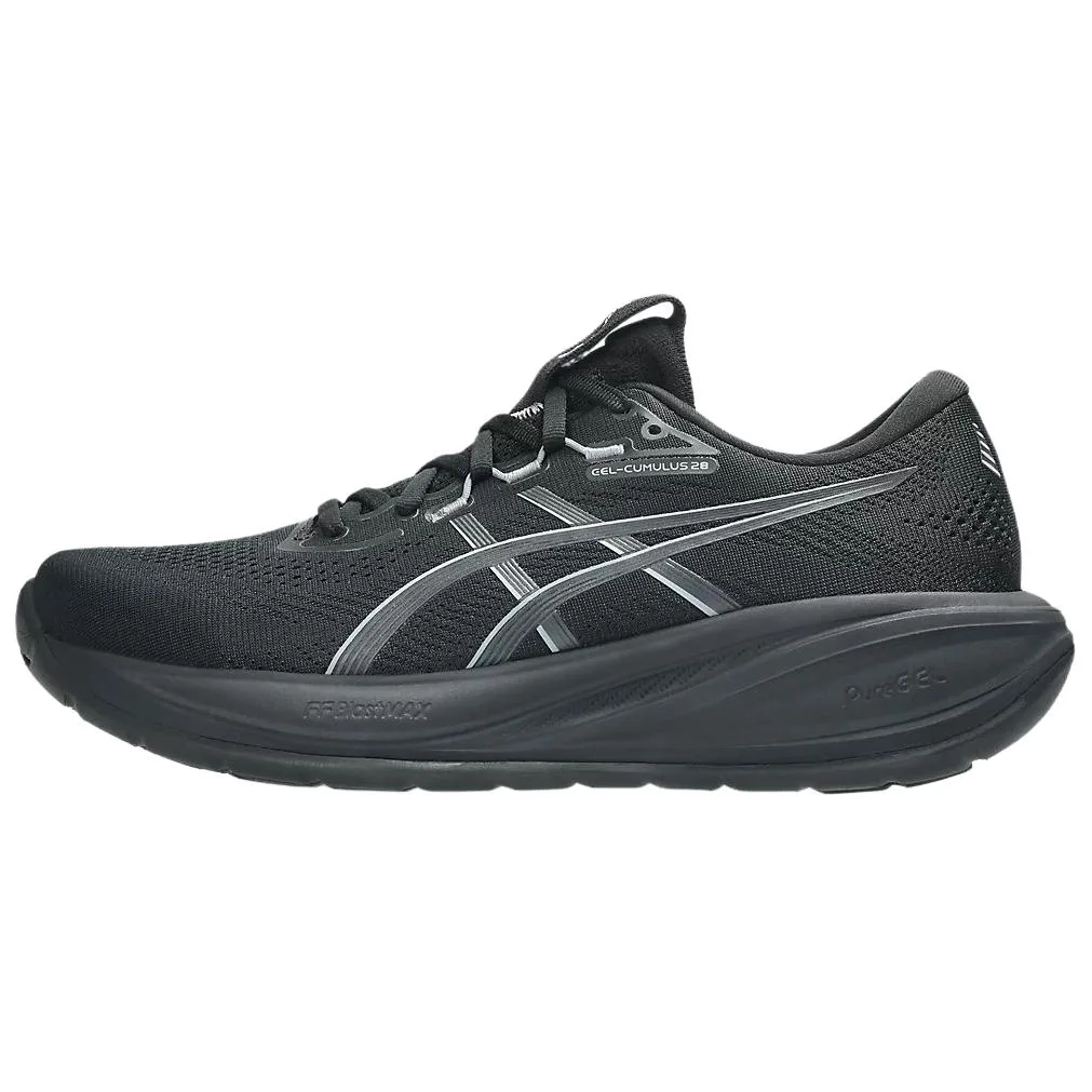 ASICS Мужские черные повседневные кроссовки для бега Abrasion Resistant