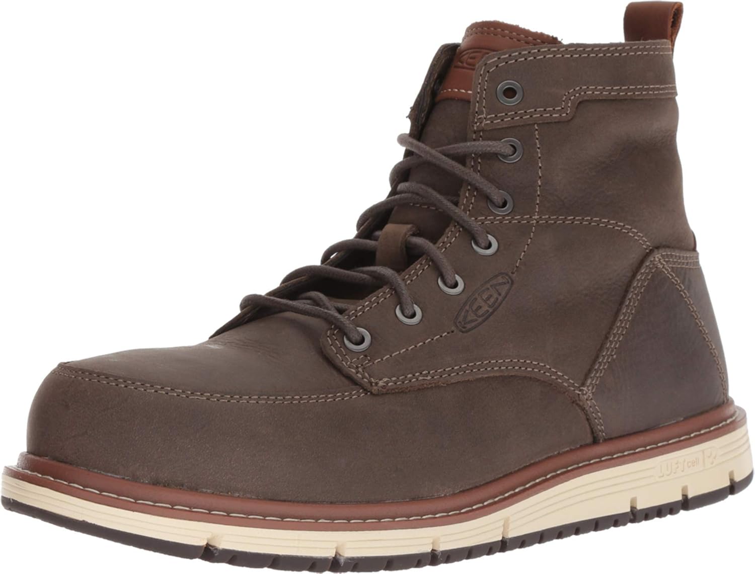 

Мужские рабочие ботинки KEEN Utility San Jose 6" с мягким носком и подошвой на танкетке