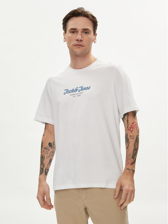 

Футболка стандартного кроя Jack&Jones, белый