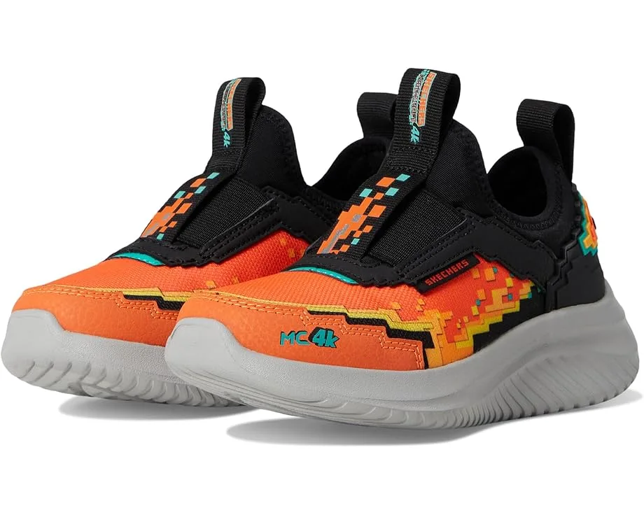 Кроссовки SKECHERS KIDS Ultra Flex 3.0 402164L (Little Kid/Big Kid), Orange/Black