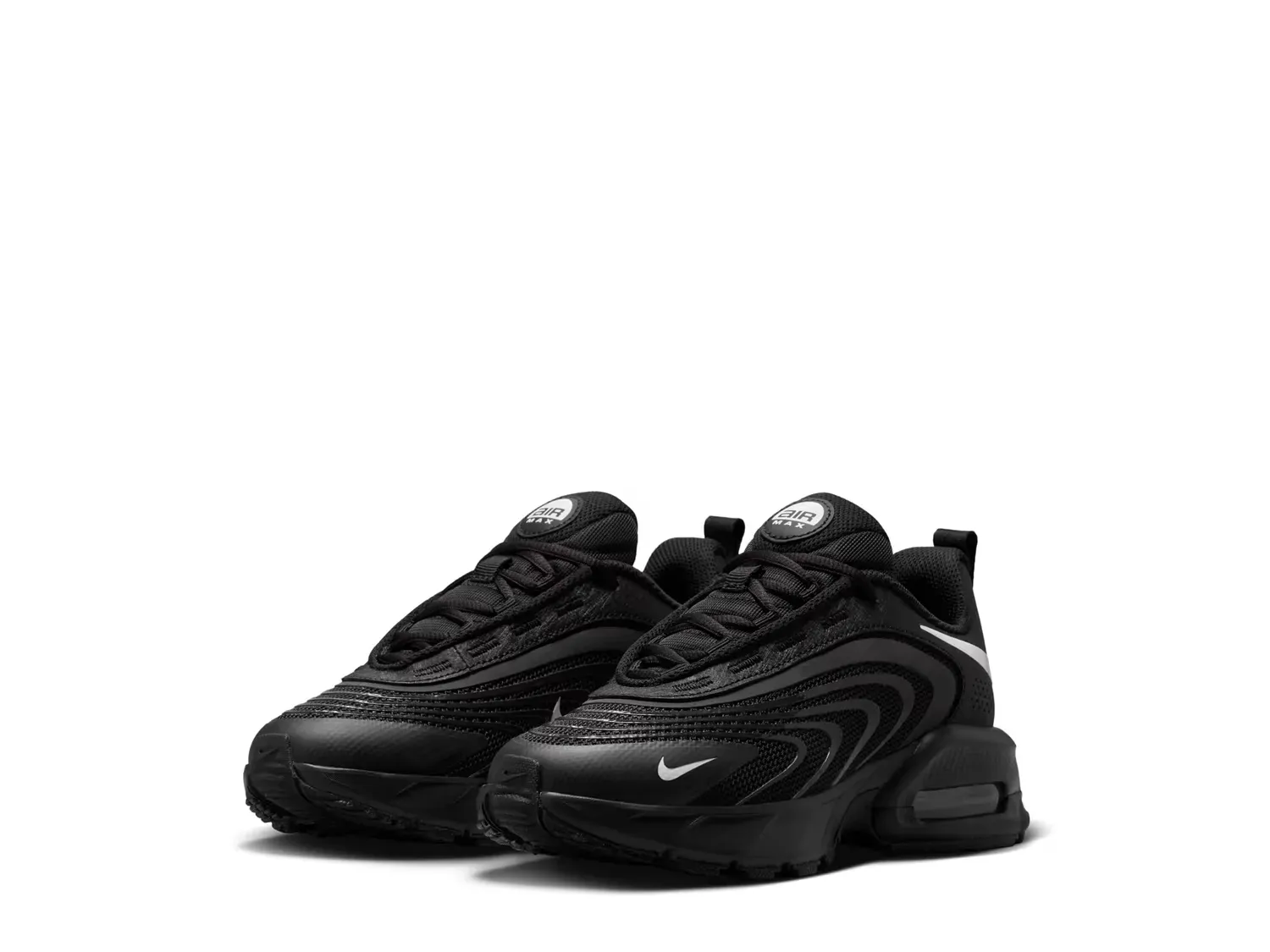 Кроссовки Air Max Fire - детские Nike, Black/White — фото 3