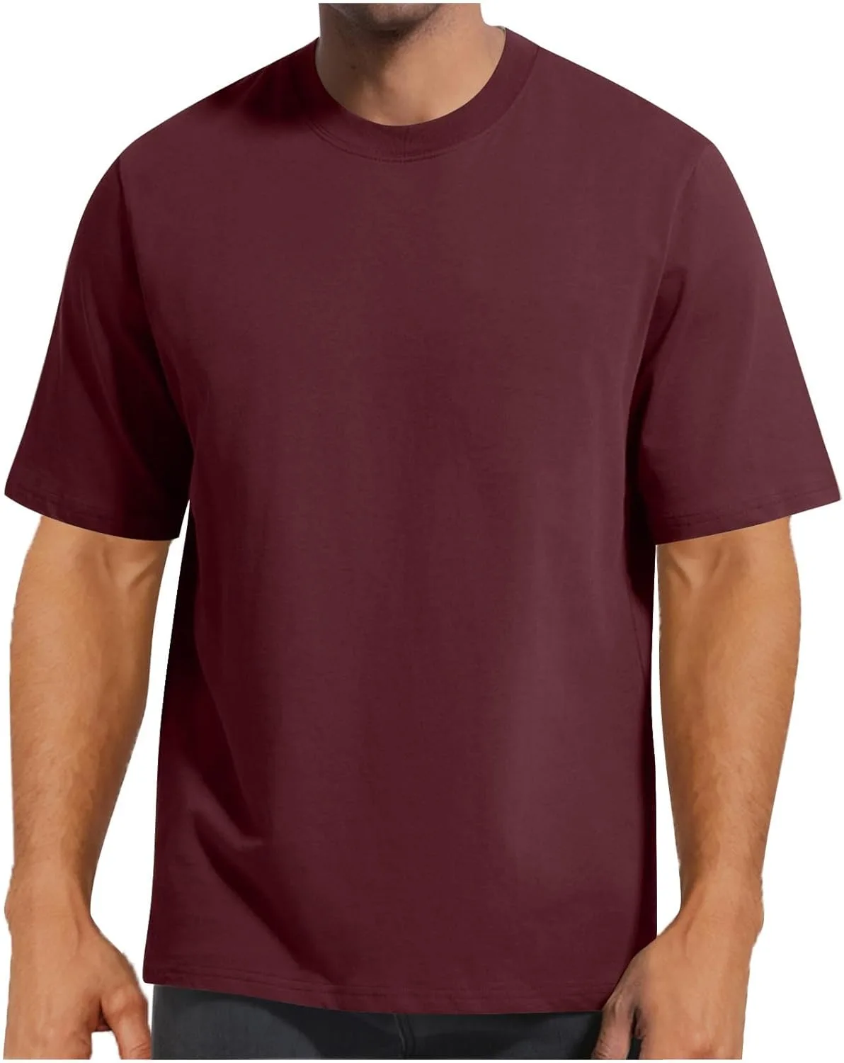 

Мужская хлопковая футболка с коротким рукавом NATHGAM