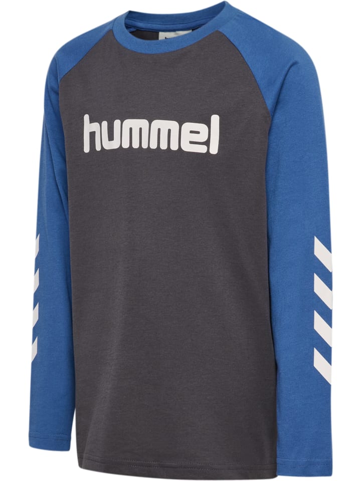 Hummel Детская футболка с логотипом Hmljr, цвет черный — фото 4