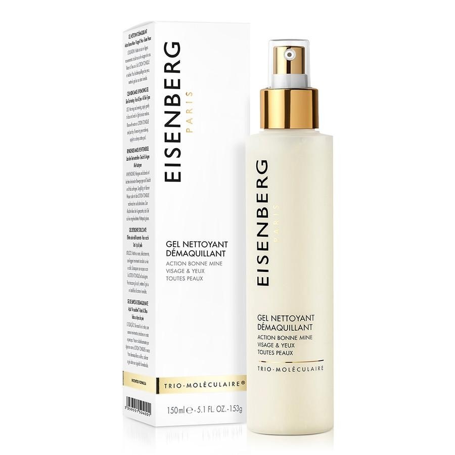 Средство для снятия макияжа woman classic skincare trio-molecular cleansing make-up removing gel Eisenberg, объем 150 мл. — фото 2