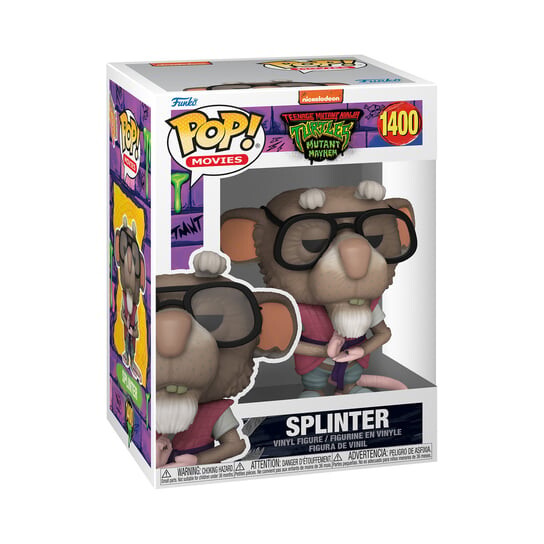 

Funko POP!, коллекционная фигурка, Черепашки Ниндзя, Сплинтер
