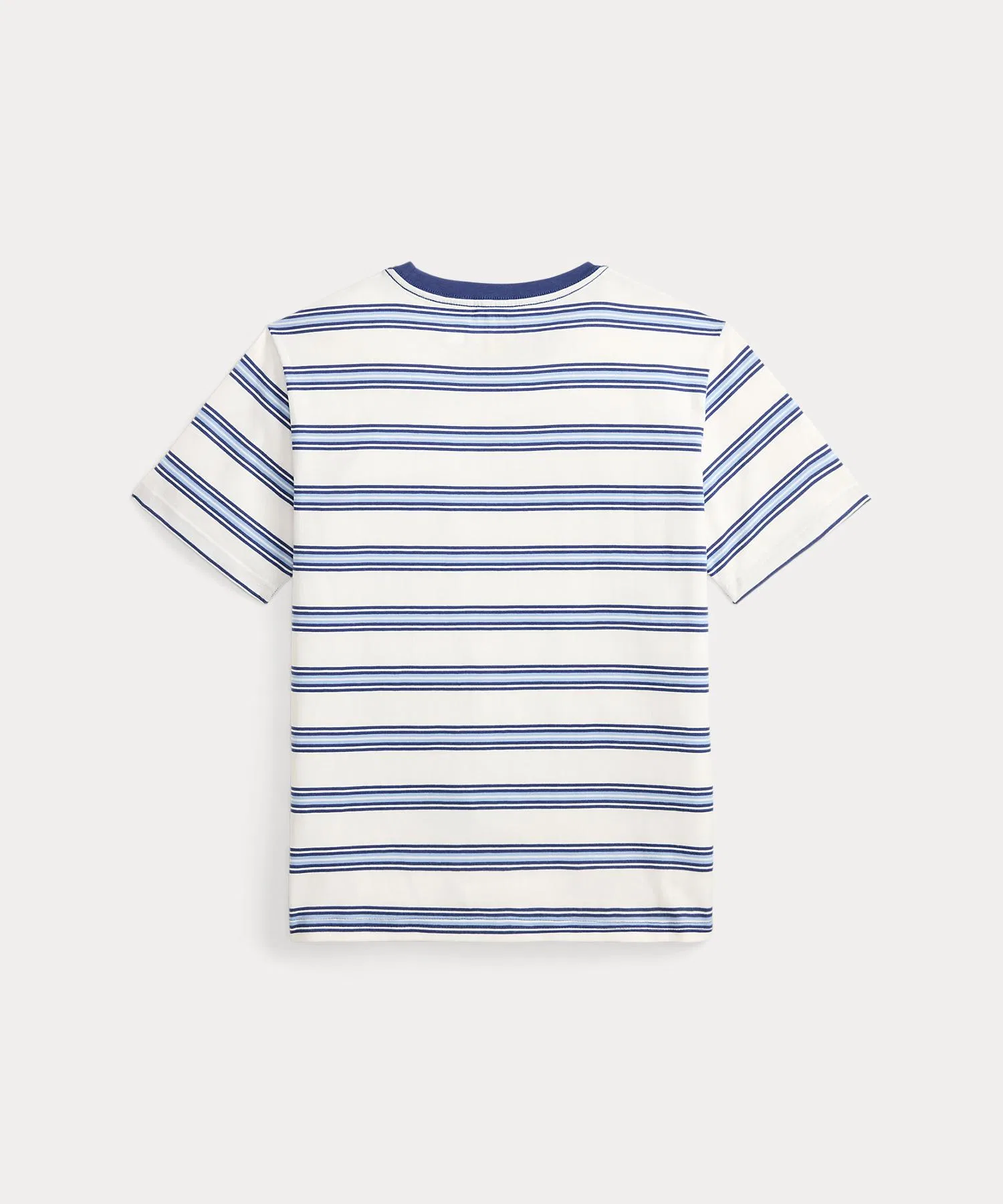Детская футболка Polo Ralph Lauren с длинным рукавом в полоску — фото 2