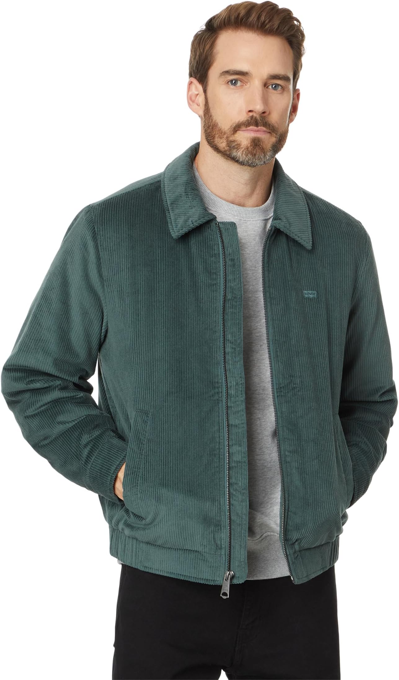 

Куртка Levi's Corduroy Bomber Jacket, цвет North Atlantic
