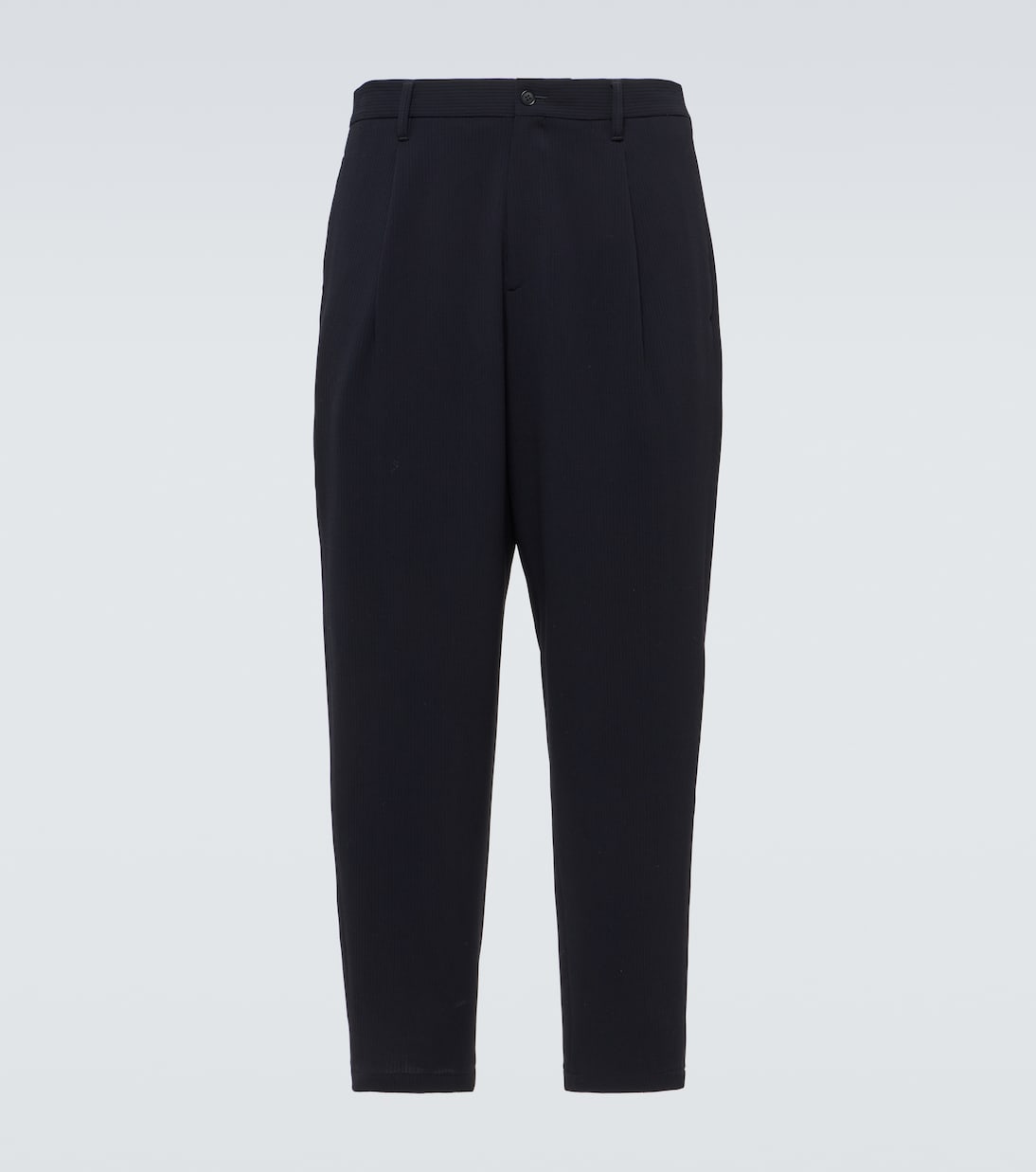 

Прямые брюки из натуральной шерсти Giorgio Armani, Dark Navy