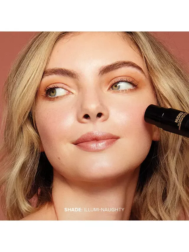 Хайлайтер Nudies All-Over Face Colour Glow Nudestix, Illumi Naughty — фото 3