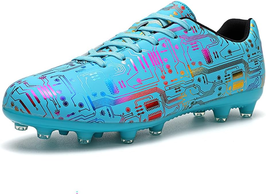 

Легкие тренировочные кроссовки Mehlvdoy Unisex AG с шипами, противоскользящие, износостойкие, для футбола и соккера, зеленый