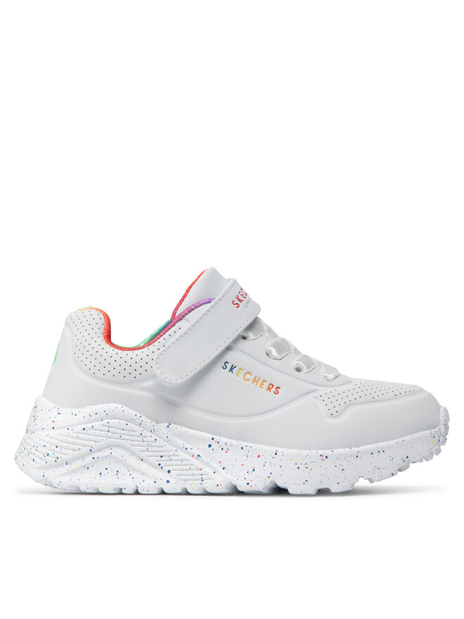 

Кроссовки Uno Lite Rainbow Specks 310457L/WMLT Skechers, белый