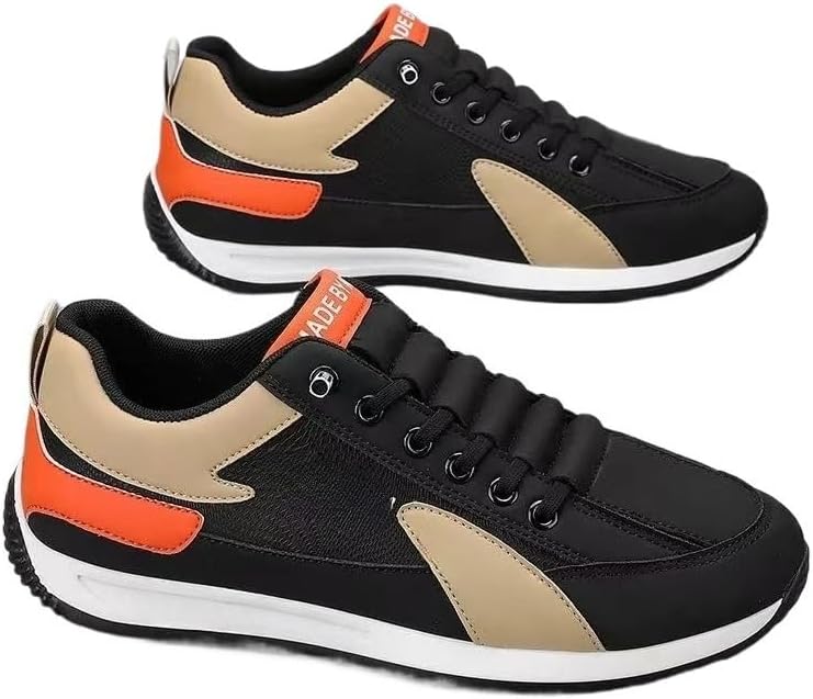 

Мужские кроссовки-оксфорды на шнуровке, легкие повседневные прогулочные туфли, мужская мода, унисекс кеды Hhhchpm, черный