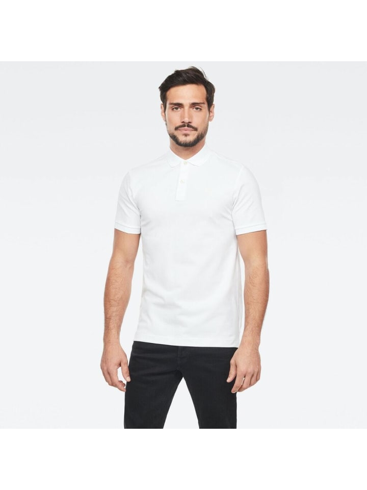 

Поло G-Star Raw Polo, белый