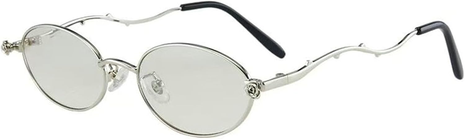 

Солнцезащитные очки Helena Retro Oval для женщин, модные металлические солнцезащитные очки для мужчин, стильные очки для активного отдыха, декоративные солнцезащитные очки UV400, C4