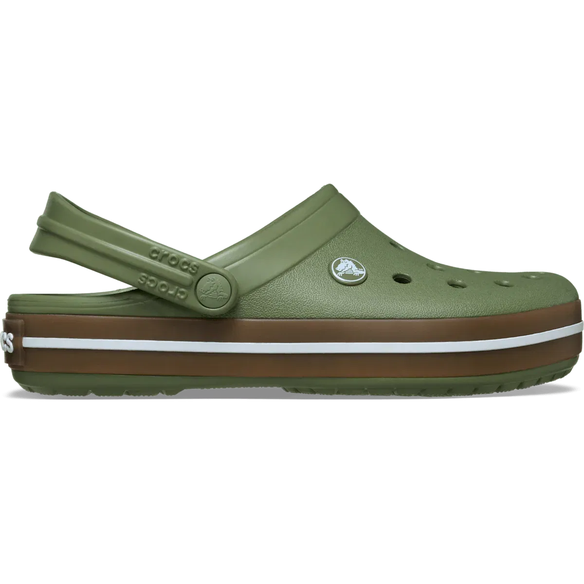 Crocband Gum Clog Crocs, Cargo