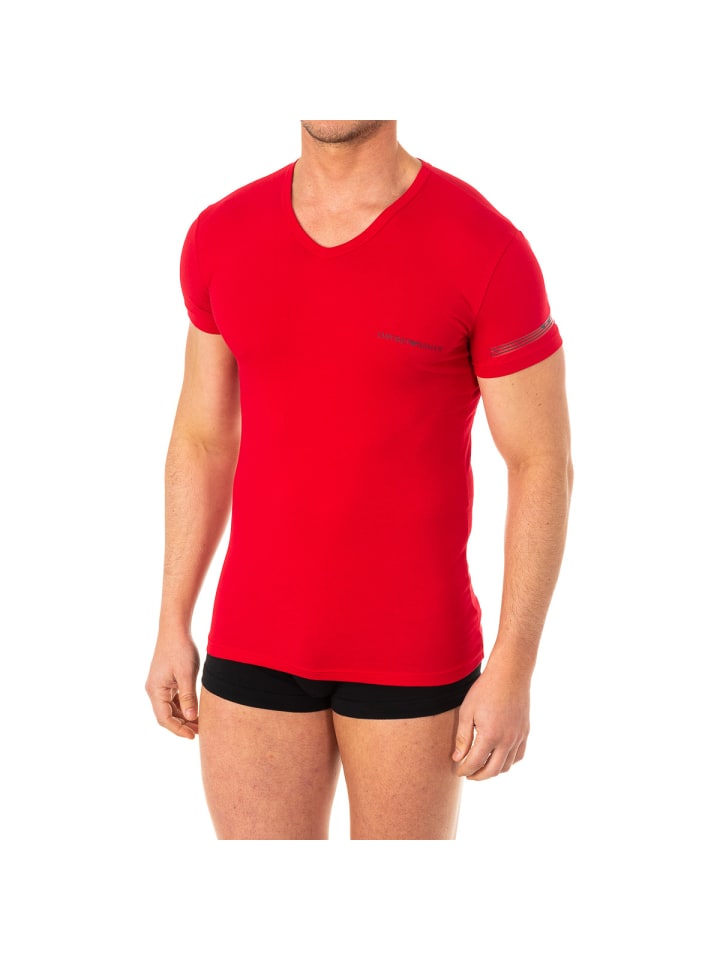 

Майка Emporio Armani underwear, красный