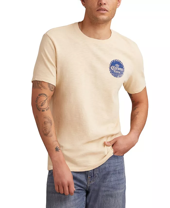 

Мужская футболка Corona Extra Lucky Brand, белый