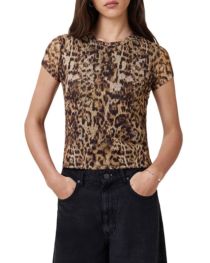 

Футболка Ellie Mesh с сетчатыми вставками ALLSAINTS, мультиколор