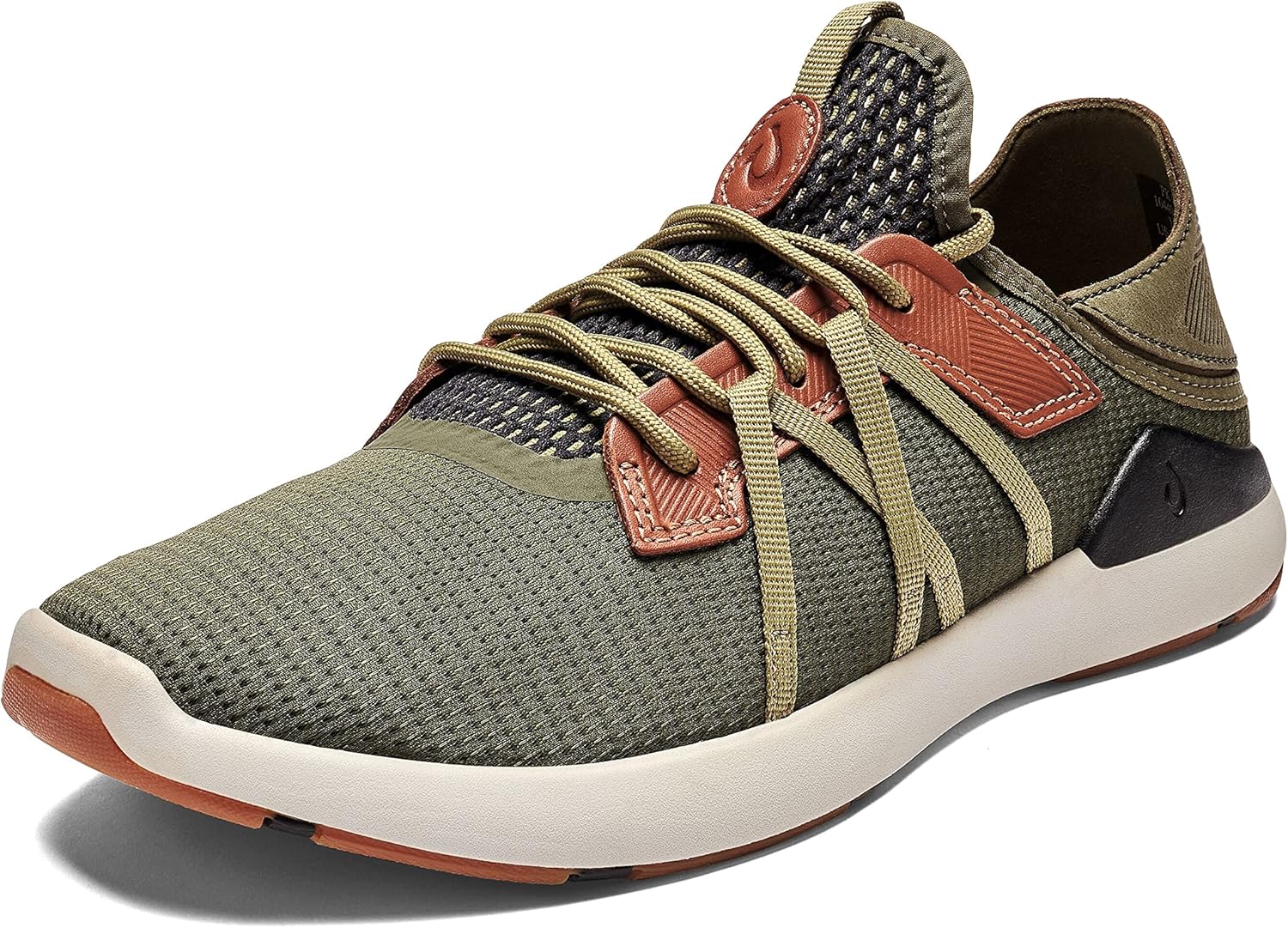 

Мужские повседневные спортивные кроссовки OLUKAI Mio Li, и стильные, дышащая и комфортная сетка, амортизированная поддержка свода стопы и надежная посадка, Hunter/Lava Rock