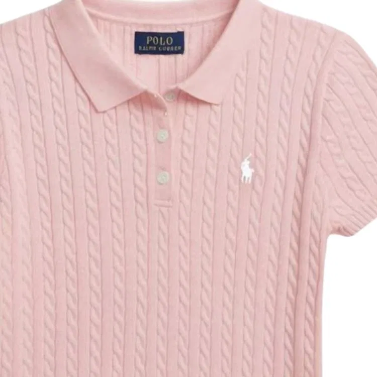 Свитер Classic Version Kids' Polo Ralph Lauren розовый — фото 3