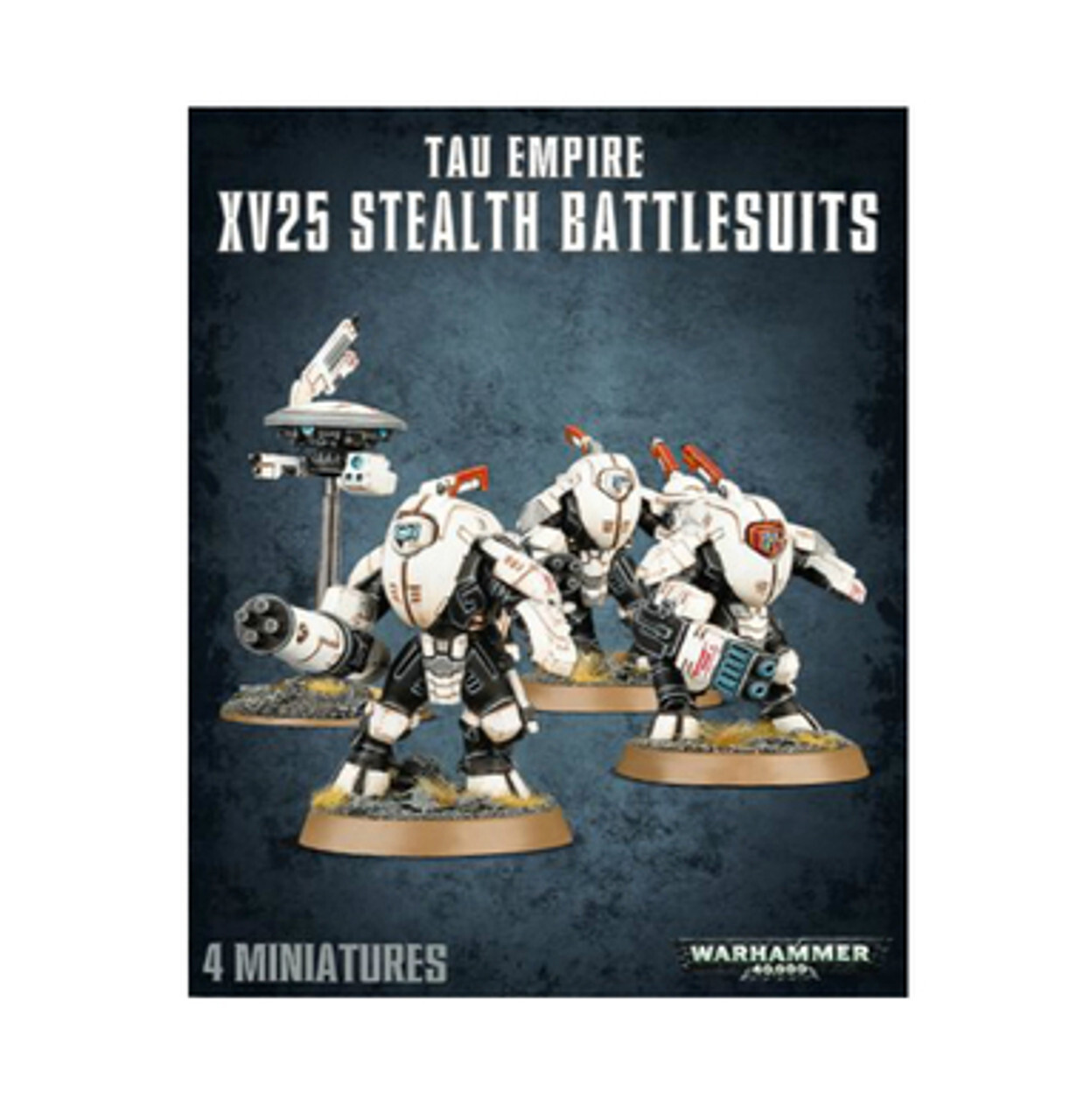 

Миниатюра Warhammer 40K: Tau Empire XV25 Stealth Battlesuits