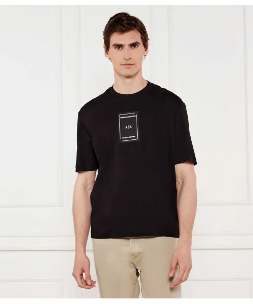 

Футболка Regular fit Armani Exchange, черный