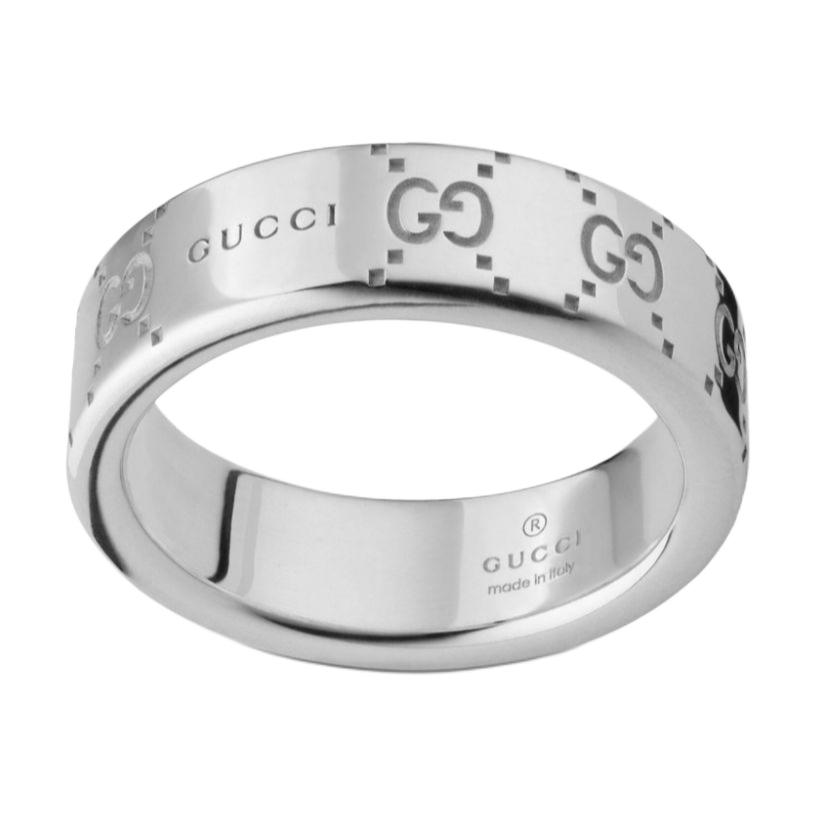 

GUCCI Кольцо из стерлингового серебра 925 пробы Unisex Silver