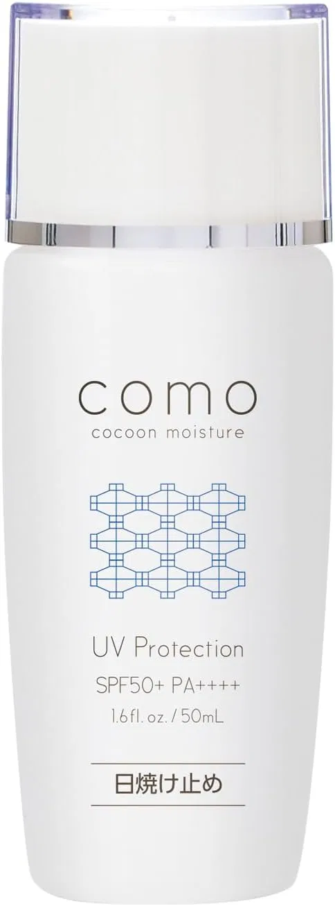 Солнцезащитное молочко Como Ace Cocoon Moist UV Protection SPF50+ PA++++, 50 мл, белый Comoace
