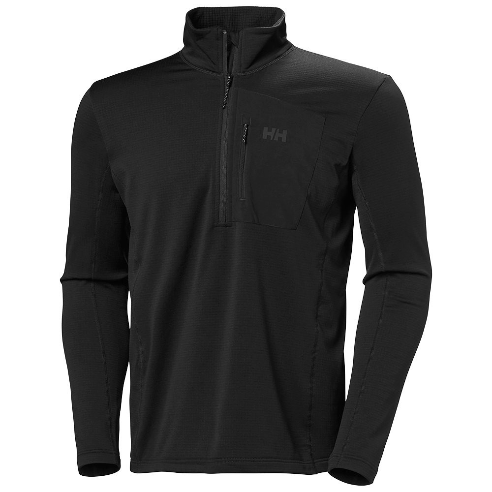 

Мужская флисовая толстовка Helly Hansen Versalite с молнией до середины груди., HH Black