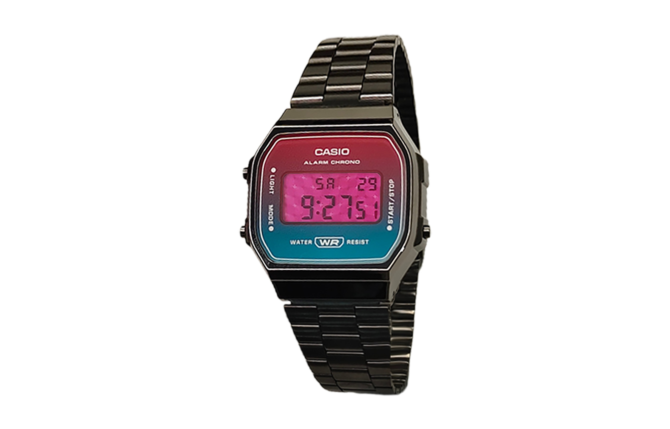 

CASIO Часы Retrofit Series Quartz Movement Stainless Steel Ion Plated Strap Watch Men's Watch Multicolor Watch Dial