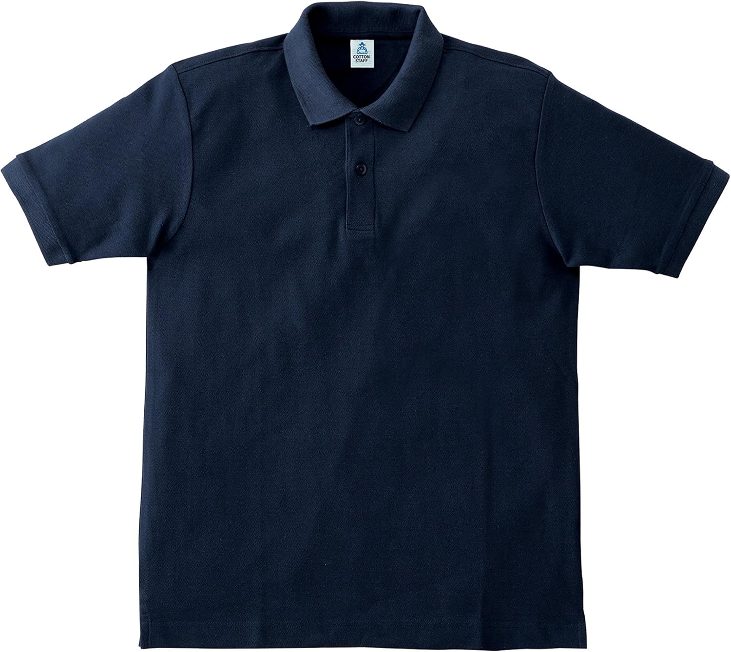 

Хлопковая поло-рубашка STAFF CVC Pique Dry MS3113 мужская Lifemax, темно-синий