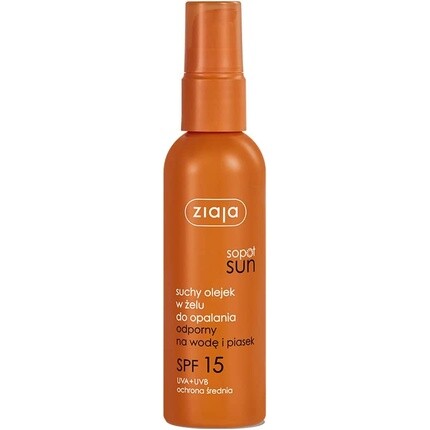 

Sopot Sun Dry Oil Солнцезащитный гель Spf15 90мл, Ziaja